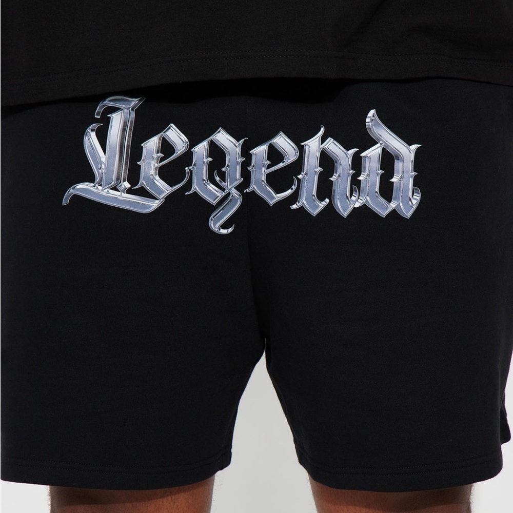 Black shorts that say “ Legend “ - Picture 2 of 5